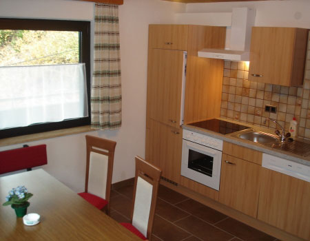 appartement kappl für 8 personen haus petter küche
